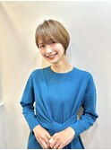 耳掛け美人ショート