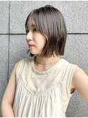 【Lufeli】佐藤有華/刈り上げボブ/ブルーカラー/20代