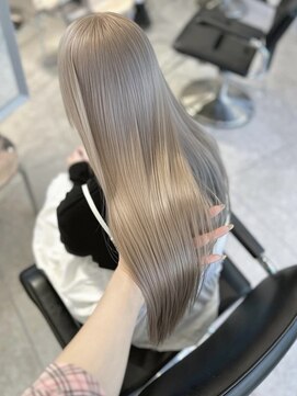 ペレ 梅田(PELE) ミディアムヘア/デザインカラー/フェイスフレーミング/梅田