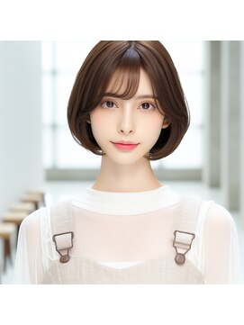 ヘアーズ ベリー 石山店(hairs BERRY) ★小顔/レイヤーボブ/ショートボブ/ハッシュカット/前下がり