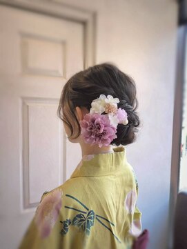 アロマ ヘアー ルーム 新宿3号店(AROMA hair room) ヘアアレンジ/浴衣ヘア/着物ヘア