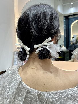 ロンド メリー 大宮(Lond merry) 姫カットレイヤー/暗めカラー/韓国風巻き/レイヤーカット/大宮