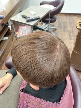 アフェット(AFFETTO) 【脱！白髪染め♪】白髪染めない白髪染め♪