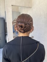 ドッグマニアピンチアオヤマ(DOGMANIA PiNCH AOYAMA) カチモリヘアセット/お呼ばれヘア