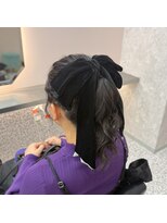 アリエス 八重洲店(Aries)&nbsp;編み込みポニーテール