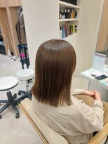 ゼルアヴェダ イオンモール与野(ZELE AVEDA)&nbsp;bob×ベージュカラー