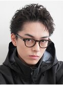 名古屋栄スパイキーパーマメンズパーマスパイキーショート