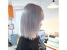  [男女共通／ハイトーン☆プラン]  ブリーチ2回＋オンカラー＋カット￥18000