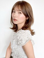 ファナ(fha-na)&nbsp;☆　外ハネボブ　韓国風ミディアムレイヤー☆イメチェン