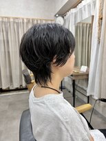 ユニル(unir)&nbsp;ショートヘア×ニュアンスパーマで抜け感のあるおしゃれヘア