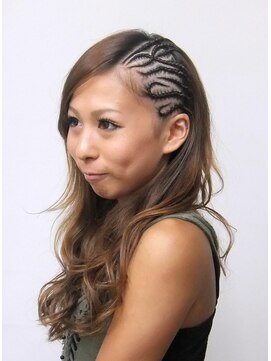 エクステ専門店ミキ 横浜店(MIKI) デザインコーンロウ☆