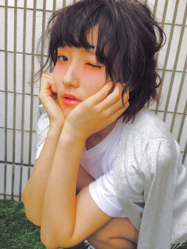 アンフィフォープルコ(AnFye for prco) 【AnFyeforprco】無造作ウェーブ☆小顔効果抜群☆