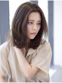 【quint Neolive 自由が丘】前下りミィディアムボブ☆