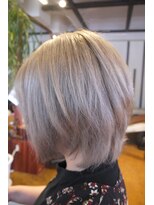 ヘアー ライフ トゥルース(Hair Life truth)&nbsp;≪truth≫外国人風ダブルカラー×ホワイトグレー