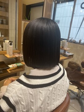 ヘアリゾートエーアイ 新宿西口店(hair resort Ai) ナチュラルボブ【 Ai 新宿 美容室】