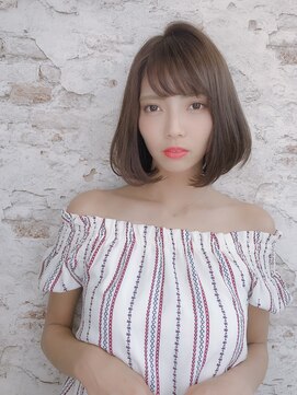ミリオン美容室 ひし形ボブ