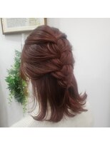 アーシェ 横浜店(A'SHE) 編み込みアレンジ