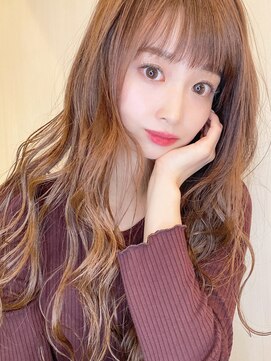 シエル 栄店(CIEL) 縦巻きカール×パッツン前髪