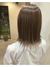縮毛矯正+カット+トリートメント18,700円→15,500円