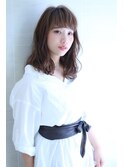 こなれ感満載ミディアムウエーブスタイル☆