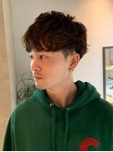 マッシュショート ツーブロック マッシュパーマ 20代【札幌】