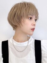 セイドット フクオカ(Say.FUKUOKA)&nbsp;【Say.福岡】レイヤー×マッシュショート×ハイトーンカラー