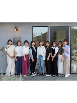 スタイリスト・アシスタントの全員が女性＊女性目線での"綺麗・可愛い"を提案してくれる本格サロン◇