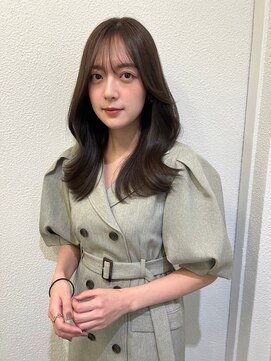 ボタン ハカタ(VOTAN hakata) 【YU_KA】オリーブベージュ/韓国ヘア/艶カラー