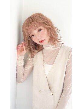 リトル 渋谷(little) 大人かわいいハイトーン×レイヤーパーマ