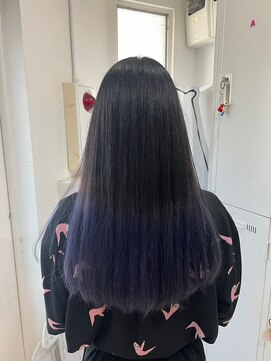 ナンバー ユアイロ 川崎(N° uairo) 【末安】グラデーションviolet