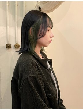 ホワイトルーム(White Room) green × black