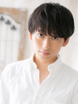 モッズヘアメン 名護大東店(mod's hair men) 前髪パーマでナチュラルなモテ髪ウェットマッシュj名護大東