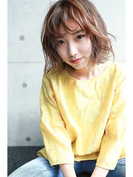 ラフィスヘアー シーマ 静岡店(La fith hair cima) 【La fith】シースルーバング×ふんわりボブ