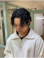 ヘーゼル 博多(HAZEL.)&nbsp;itsuki/波巻きツイストスパイラルパーマ