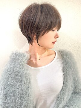 アンド ストーリーズ(&STORIES) ショートボブ髪型20代30代前髪あり前髪なし面長丸顔【荒牧】AY14