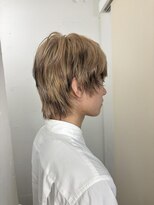 レコ 渋谷(LECO) ベージュとブラウンのコントラストデザインカラー