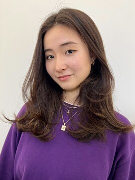 ジョニアンドロージ(Joni & Rougy) エアリーパーマのロングヘア