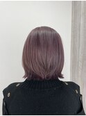 ボブレイヤー×パープルピンク【CIEL×maki】