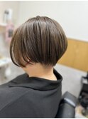 刈り上げショートボブ　Ayame
