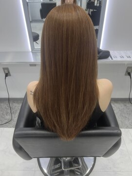 イオエ 心斎橋(ioe) ハイトーングレージュ20代30代40代【髪質改善,レイヤーカット】