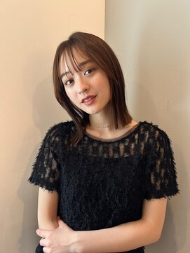 ガーランド (Garland) 切りっぱなしボブ/顔周りレイヤー/前髪/原宿神宮前