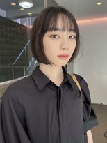 フィルムス 表参道(FILMS)&nbsp;ココアベージュ/黒髪/クラゲヘアー/オリーブグレー/ボブ/表参道