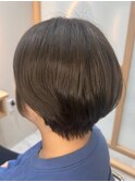 【isola】質感再整ショート/髪質改善/ショートボブ/大人ボブ