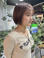 ヘアーアンドメイク ビス(HAIR&MAKE bis)&nbsp;ミルクティーベージュ/グレージュ/ケアブリーチ【黒田あさみ】