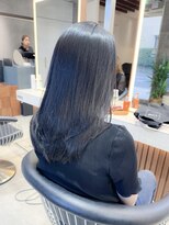 ロンド ロワール 門前仲町(Lond Loire)&nbsp;ボブショートボブ縮毛矯正ベージュグレージュ門前仲町