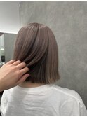 ショコラベージュ×ダークブラウンアンブレラダブルカラー成増