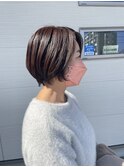 大人のショートボブ