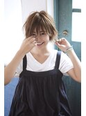 イメチェン×ワイドバング×外ハネボブ×美髪 20代30代40代