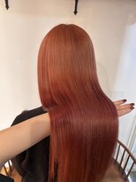 ガーランド (Garland) ☆オレンジカラー前髪/レイヤーカット/原宿神宮前