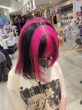 トーキョー オタクヘアー(TOKYO OTAKU HAIR) ビビットピンクっ